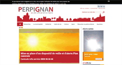 Desktop Screenshot of mairie-perpignan.fr